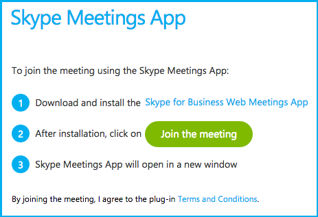 skype meeting app plugin download